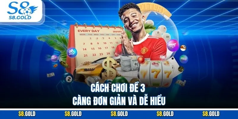 Cách chơi đề 3 càng đơn giản và dễ hiểu Cách chơi đề 3 càng đơn giản và dễ hiểu